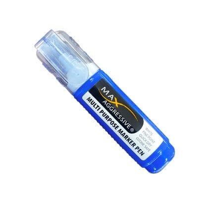 Metal Tip Marker - White Metal Tip Marker - White