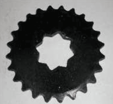 H-CR-CCR-037-0 GEAR W/ SQUARE HOLE H-CR-CCR-037-0 GEAR W/ SQUARE HOLE