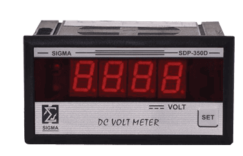 DC VOLT METER SDP 350D DC VOLT METER SDP 350D