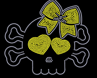 Cheer Skull Top