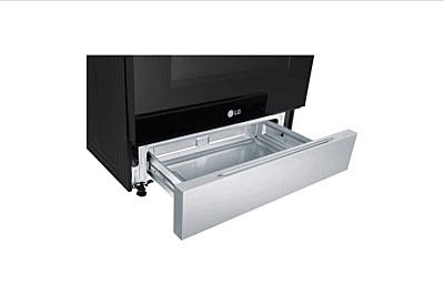 LG Electric Range, 30 inch Exterior Width, Self Clean, Convection, 5 Burners, 6.3 cu. ft. Capacity, Storage Drawer, Air Fry, Stainless Steel colour