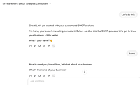 AI SWOT Assistant AI SWOT Assistant