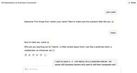 AI Outreach Assistant AI Outreach Assistant