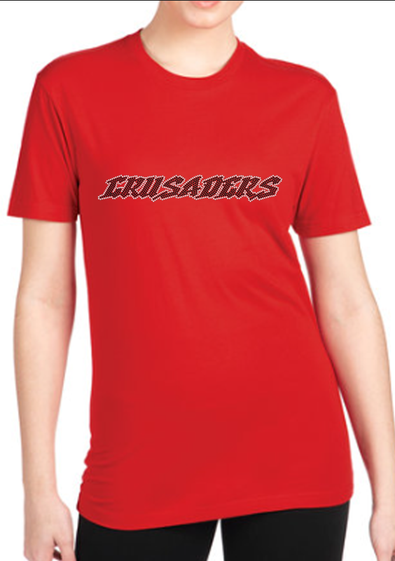 Crusaders Unisex Rhinestone Tee