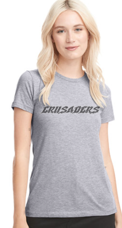 Crusaders Ladies Rhinestone Tee