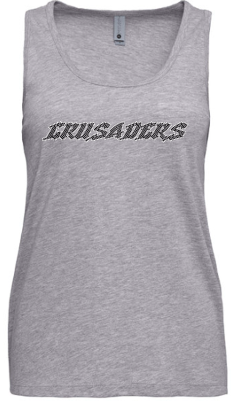 Crusaders Ladies Rhinestone Tank