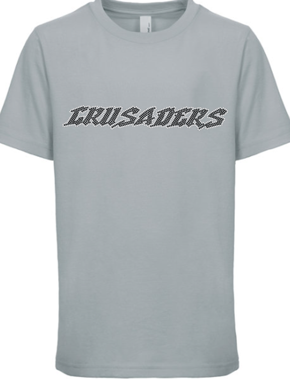 Crusaders YOUTH Unisex Rhinestone Tee Crusaders YOUTH Unisex Rhinestone Tee