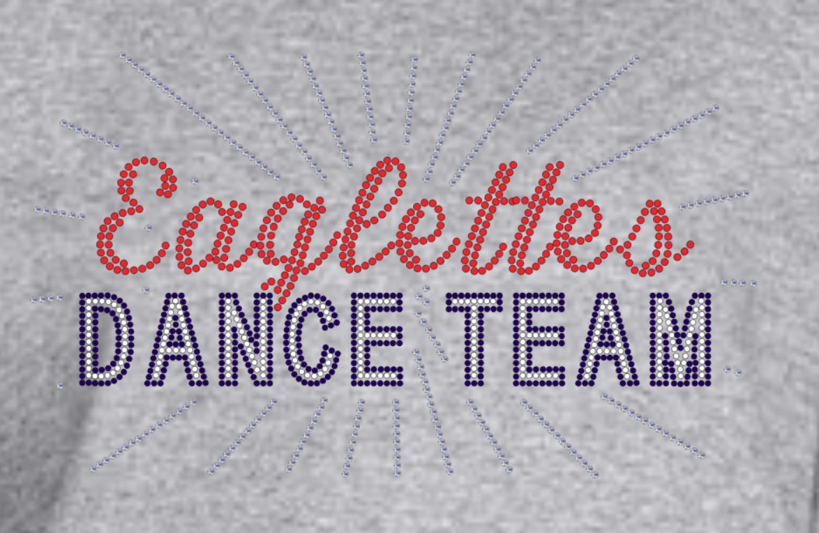 Eaglettes Dance Rhinestone Tee