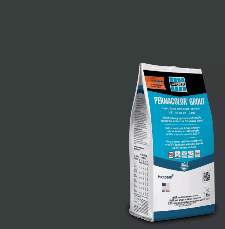 LATICRETE - PERMACOLOR GROUT MIDNIGHT BLACK 22 - 8LB