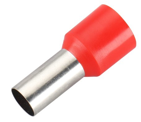 Bootlace Ferrules 35 mm Red Bootlace Ferrules 35 mm Red