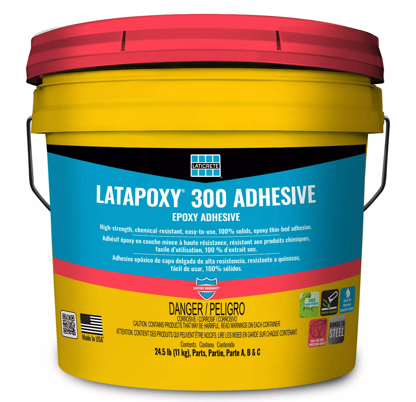LATICRETE - LATAPOXY 300 ADHESIVE 25LB LATICRETE - LATAPOXY 300 ADHESIVE 25LB