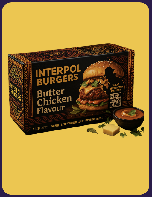 Interpol Burgers – Butter Chicken Flavour