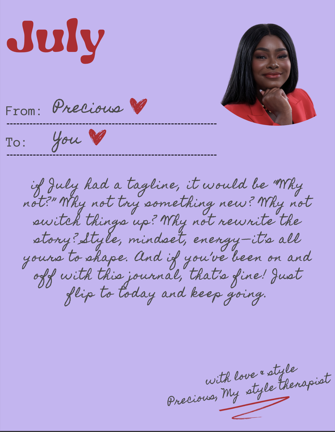 My Style Therapy Digital Journall