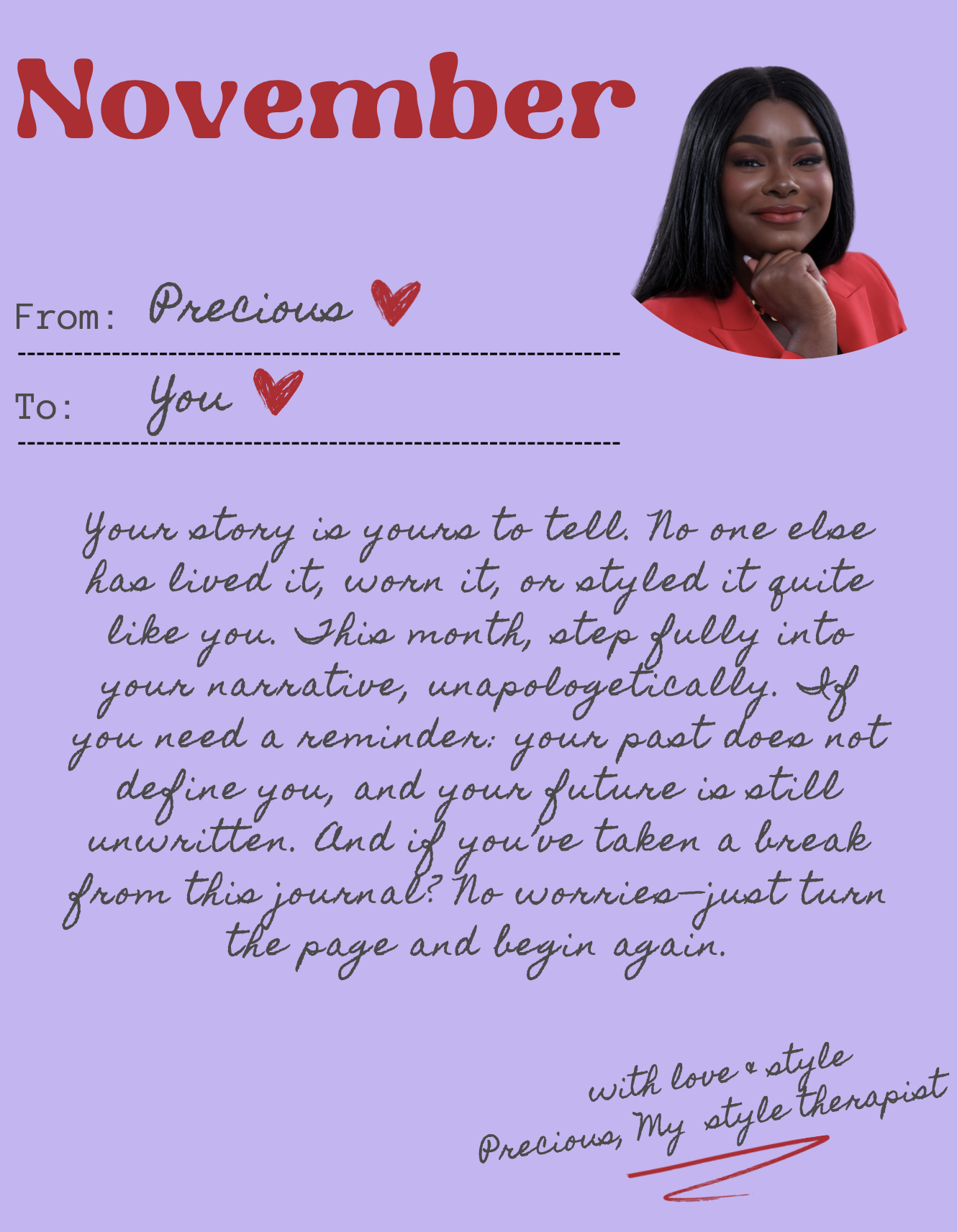 My Style Therapy Digital Journall