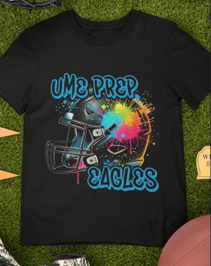 Eagles Neon Football Helmet Top