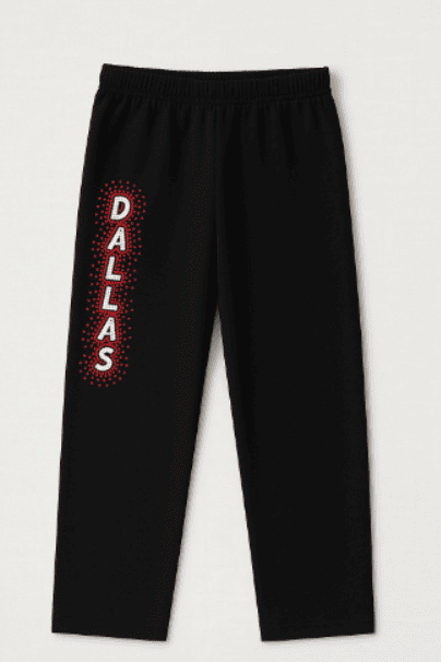 Dallas Open Bottom Sweatpants - CA Dallas Dallas Open Bottom Sweatpants - CA Dallas