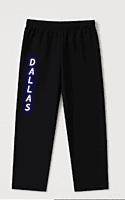 Dallas Open Bottom Sweatpants - CA Dallas Dallas Open Bottom Sweatpants - CA Dallas