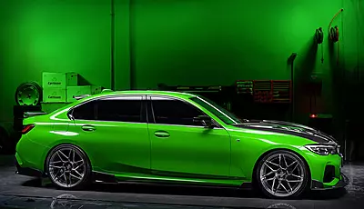 BMW 3 Series G20 Carbon Fiber Side Skirts Under Board | BKSS Style (2019–2022)