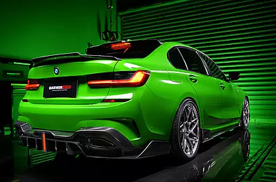 BMW 3 Series G20/G28/G80 Carbon Fiber Trunk Spoiler | BKSS Style (2019–2024)