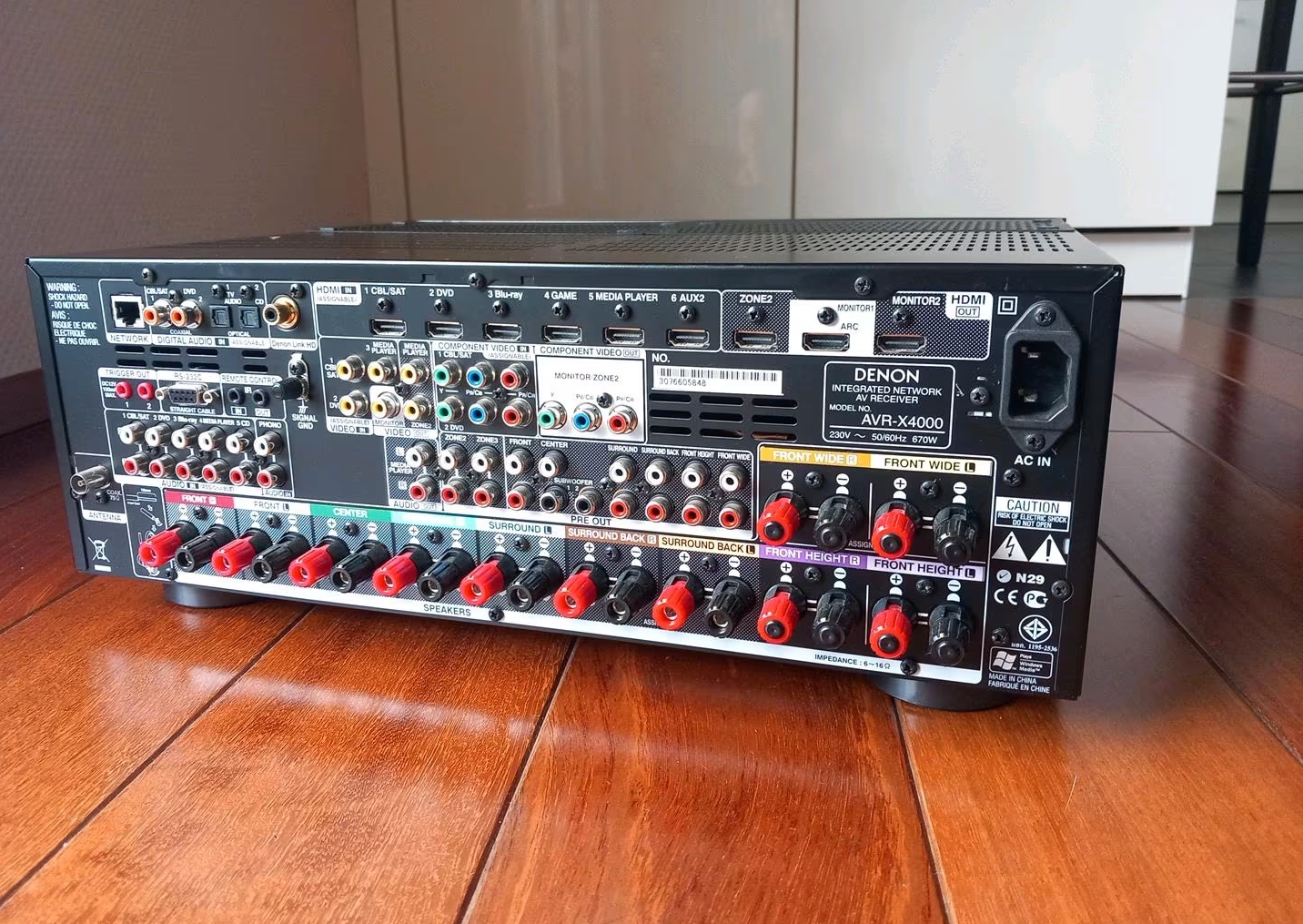 Denon AVR-X4000 4K Receiver Denon AVR-X4000 4K Receiver