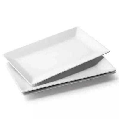 White ceramic cold buffet (6pc)