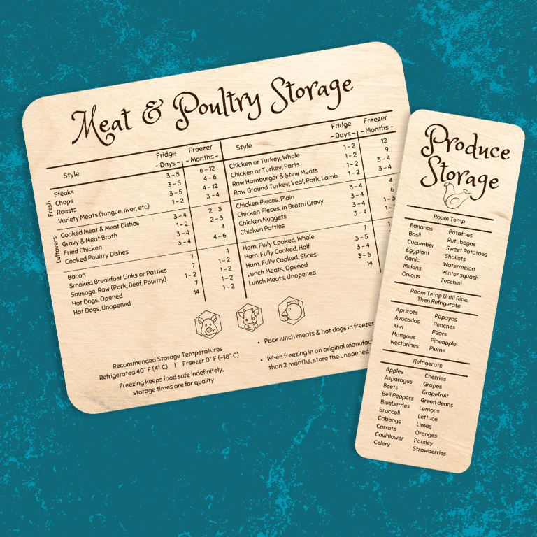 Food Storage Essentials Board Set, 2 Pc