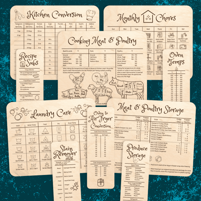 Home Essentials Board Set, 10 Pc