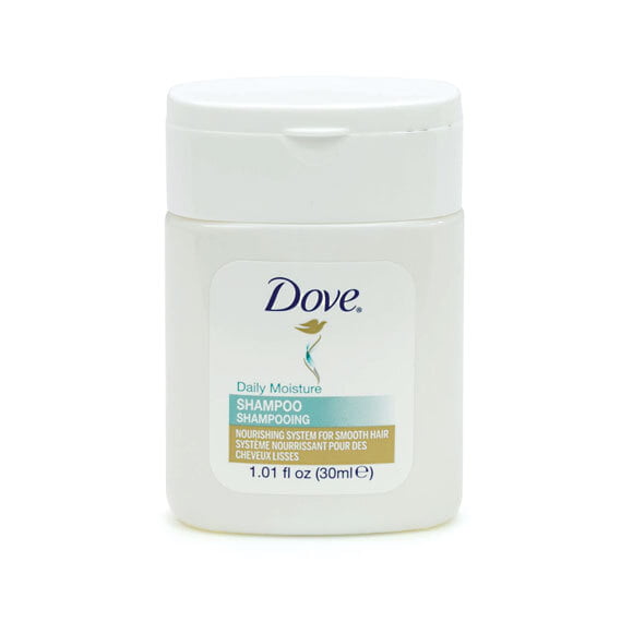 DOVE Amenities, Daily Moisture Shampoo 30mL/1.01oz Bottle - 192/Case DOVE Amenities, Daily Moisture Shampoo 30mL/1.01oz Bottle - 192/Case