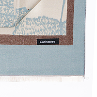 Shawl Cashmere Teal Tree