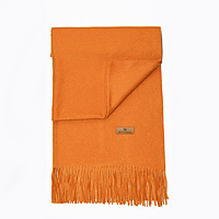 Shawl Orange Plain