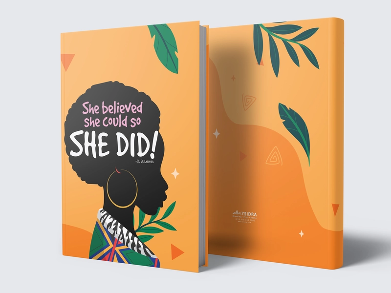 She belived she could do it | Premium Motivational Notebook