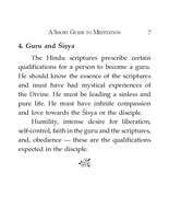 A Short Guide to Meditation A Short Guide to Meditation