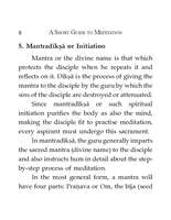 A Short Guide to Meditation A Short Guide to Meditation