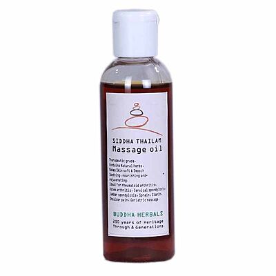 Siddha Thailam  Massage oil