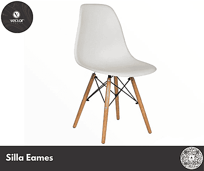 Silla Eames Color Blanco