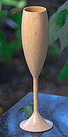 Classic-maple-wood-wine-cup-tall