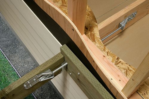Simpson Strong-Tie Deck Tension Tie Simpson Strong-Tie Deck Tension Tie