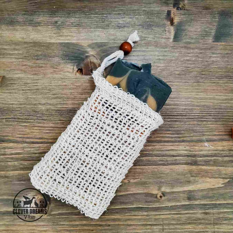 Sisal Soap Saver Pouch Sisal Soap Saver Pouch