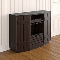 Crate Bar Cabinet In Walnut Crate Bar Cabinet In Walnut