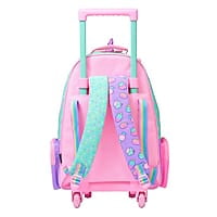 Smiggle Best Budz Trolley Backpack With Light Up Wheels - Pink