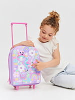 Smiggle Over And Under Teeny Tiny Hardtop Trolley Bag - Lilac Smiggle Over And Under Teeny Tiny Hardtop Trolley Bag - Lilac