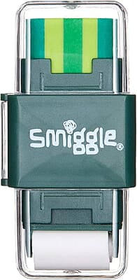 Smiggle Sharp Again Roll Eraser & Sharpener - Green