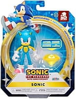 Sonic The Hedgehog 4" Articulated Figure with Accessories 30th Anniversary -