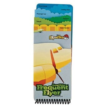 Sparks HangGlider Frequent Flyer Extra-Credit Book Sparks HangGlider Frequent Flyer Extra-Credit Book