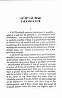 Spiritualizing Everyday Life Spiritualizing Everyday Life