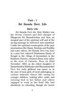 Sri Sarada Devi - The Holy Mother Life and Teachings Sri Sarada Devi - The Holy Mother Life and Teachings