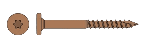 Starborn DeckFast Fascia 1-7/8" screws (Epoxy Coated) Starborn DeckFast Fascia 1-7/8" screws (Epoxy Coated)