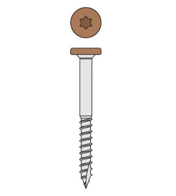 Starborn DeckFast Fascia 1-7/8" screws (305 Stainless Steel) Starborn DeckFast Fascia 1-7/8" screws (305 Stainless Steel)