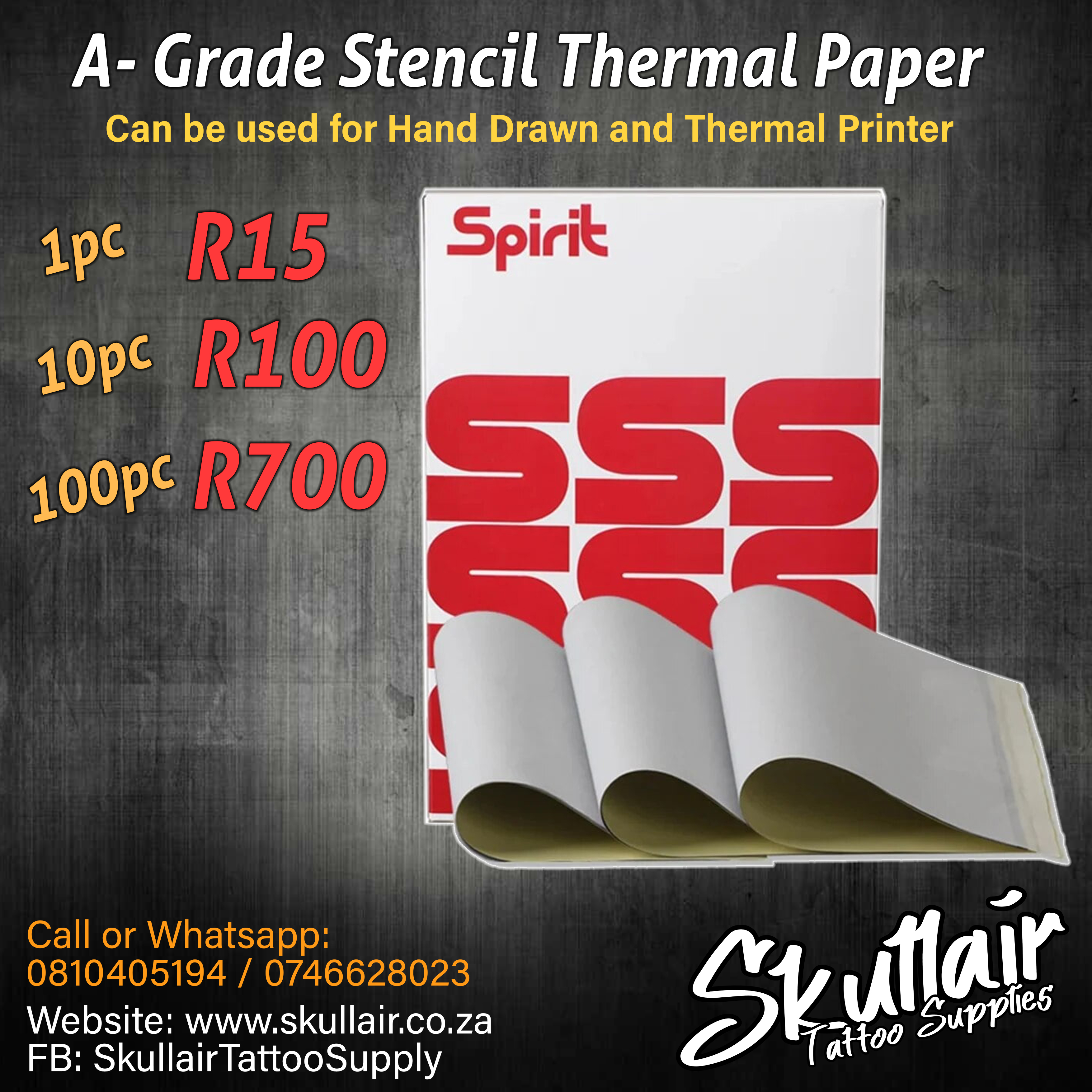 Thermal Transfer Paper - Stencil Paper (A-grade)