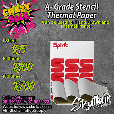 Thermal Transfer Paper - Stencil Paper (A-grade)